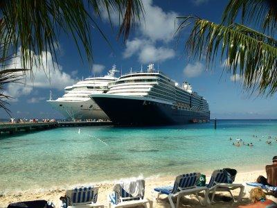 Two_Cruise_Ships_Grand_Turk_Island_Beach